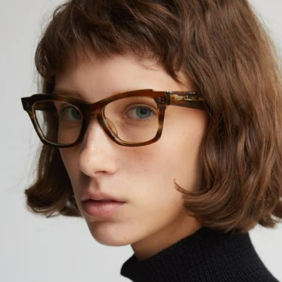 Celine CL40058I 066 Eyeglasses Red Butterfly Women CL 40058I - Picture 4 of 13